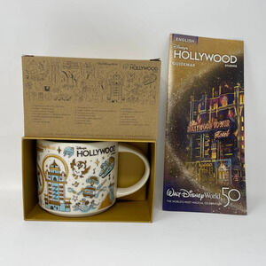 Disney World 50th Anniversary Starbucks Been There Hollywood Studios Mug NEW